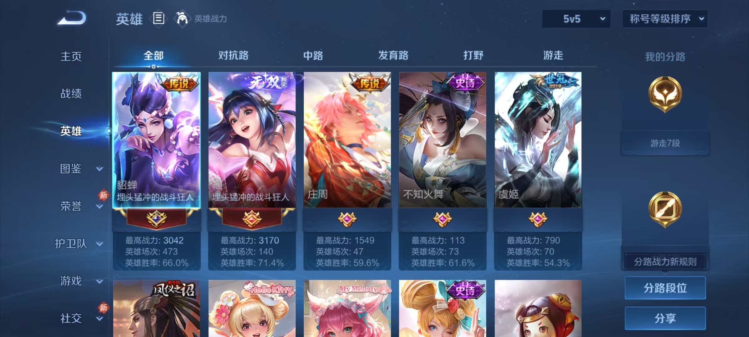 WZCMW460968王者荣耀账号详情图7