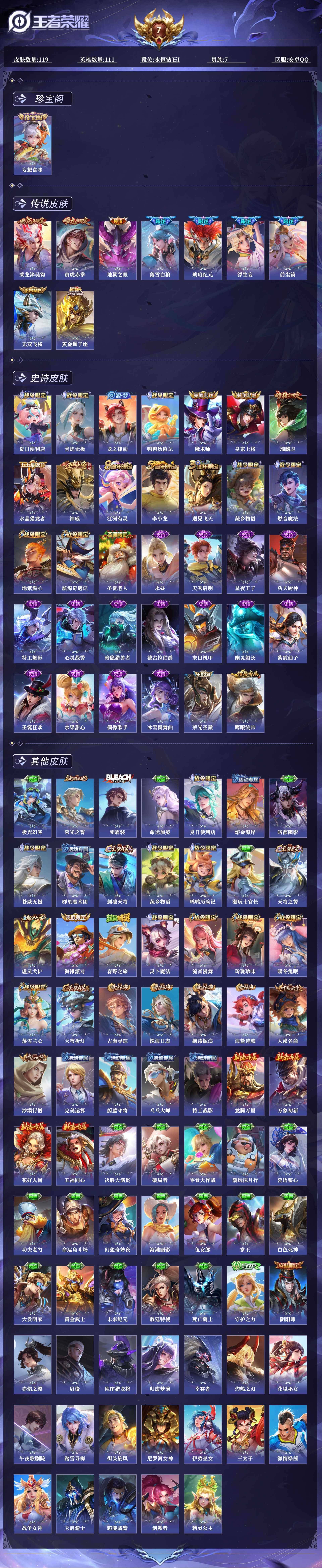 WZQM460911王者荣耀账号详情图12