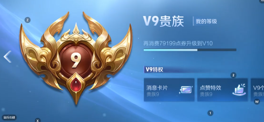 WZQM460874王者荣耀账号详情图4