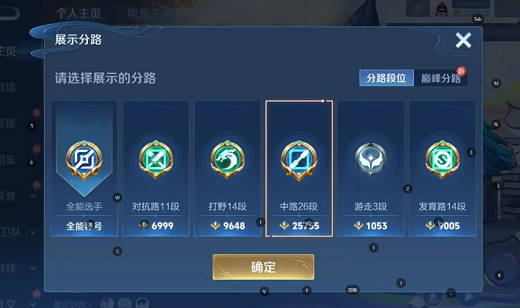 WZQM483315王者荣耀账号详情图4