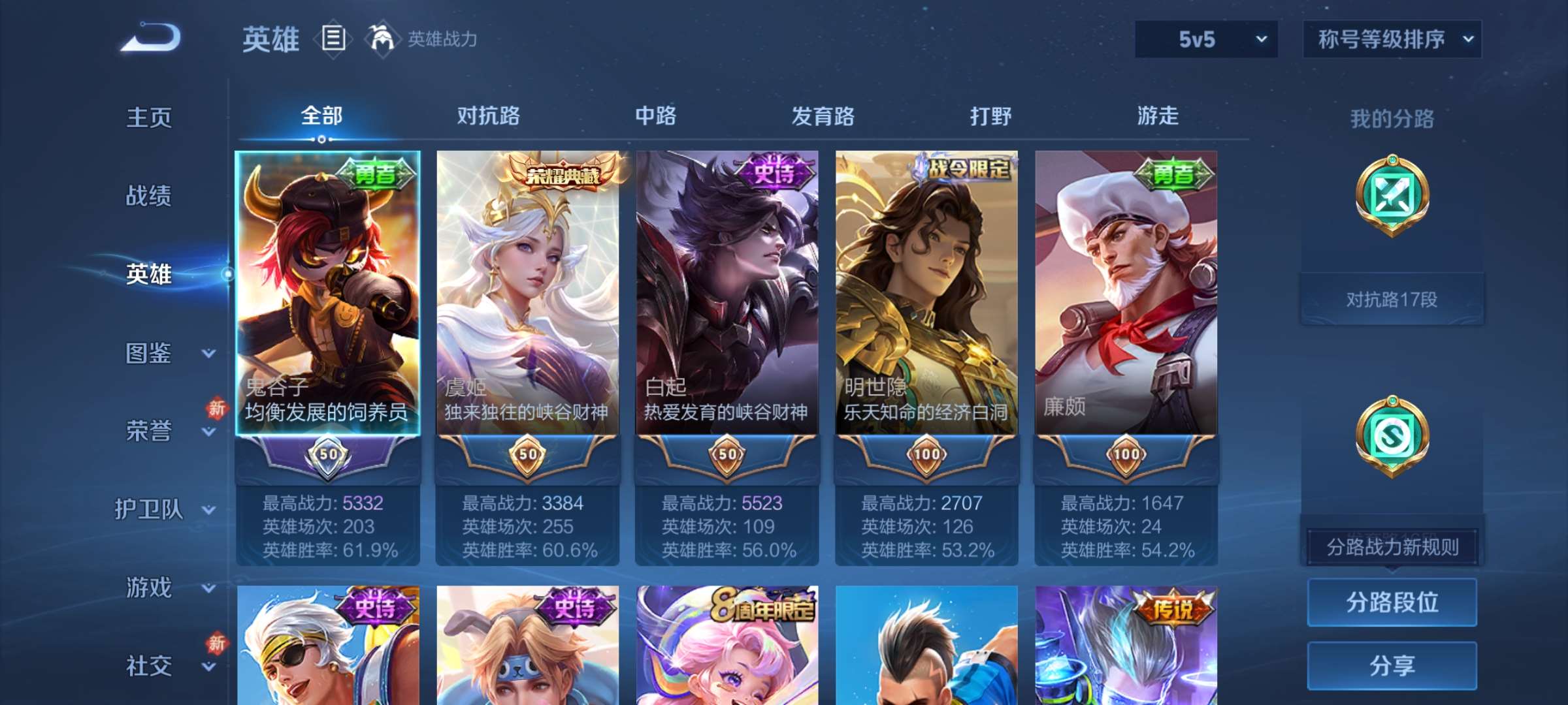 WZCMW4144690王者荣耀账号详情图11 WZCMW4144690王者荣耀账号详情图11