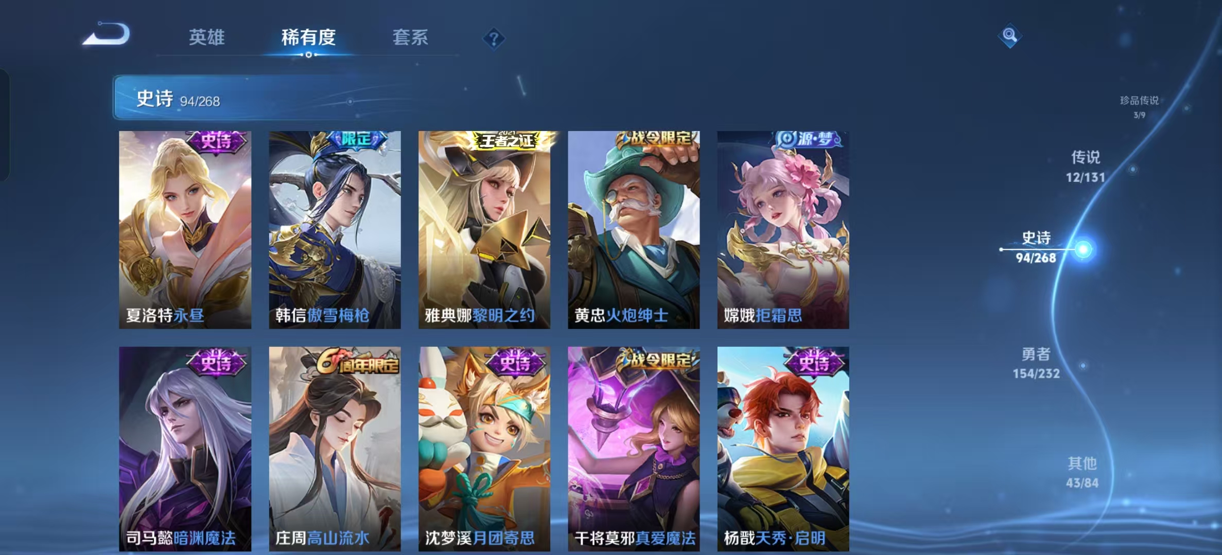 WZLX4222048王者荣耀账号详情图15