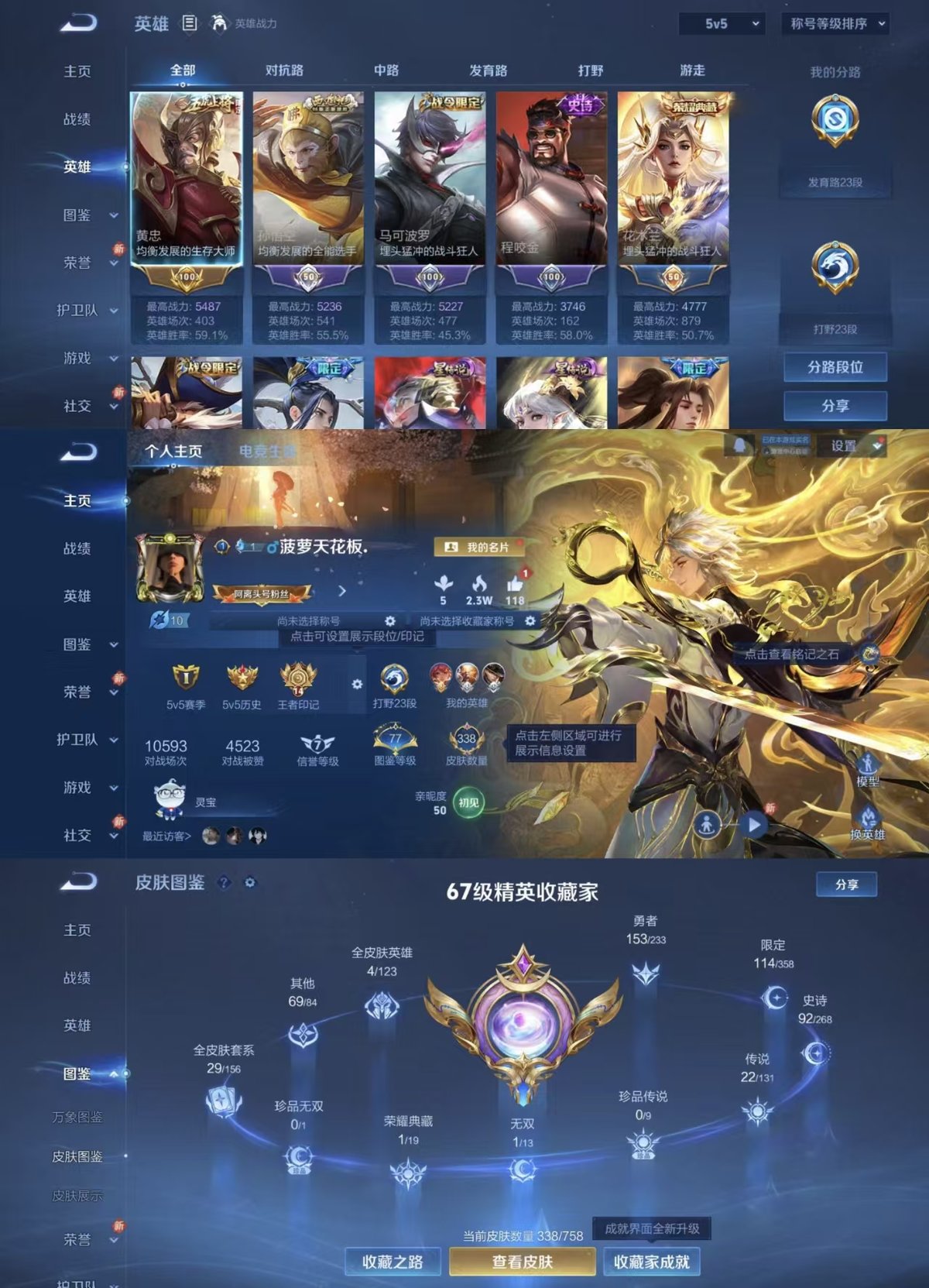 WZCMW460388王者荣耀账号详情图8