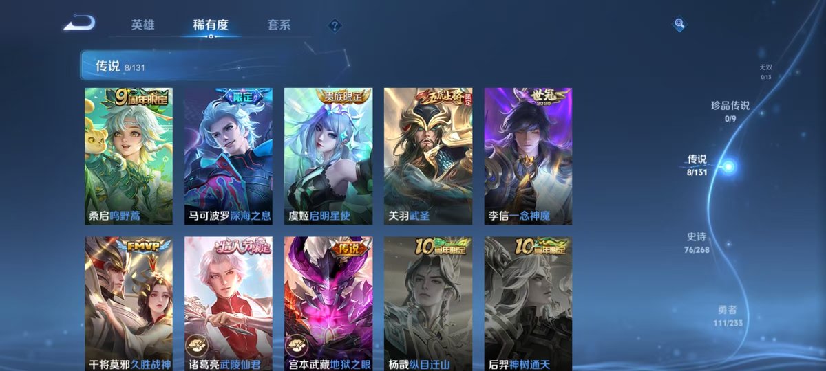 WZCMW460428王者荣耀账号详情图3