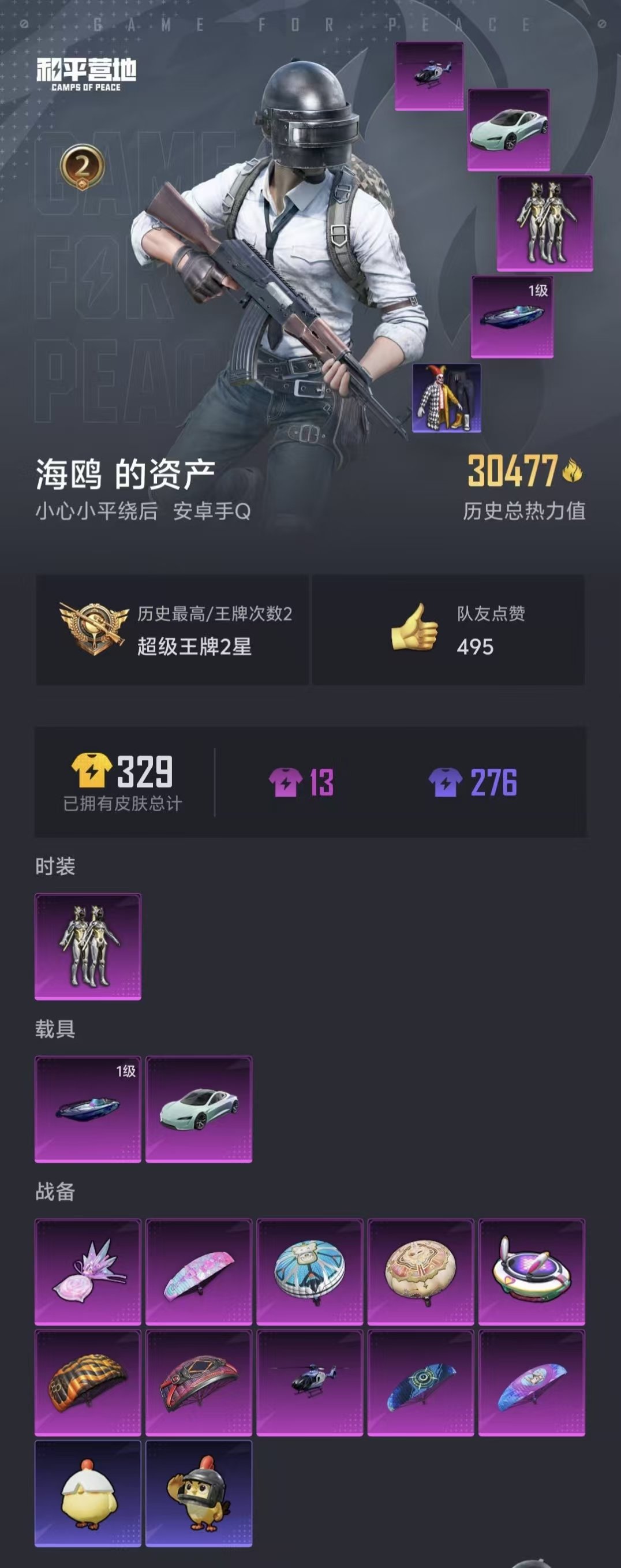 WZQM460057王者荣耀账号详情图5