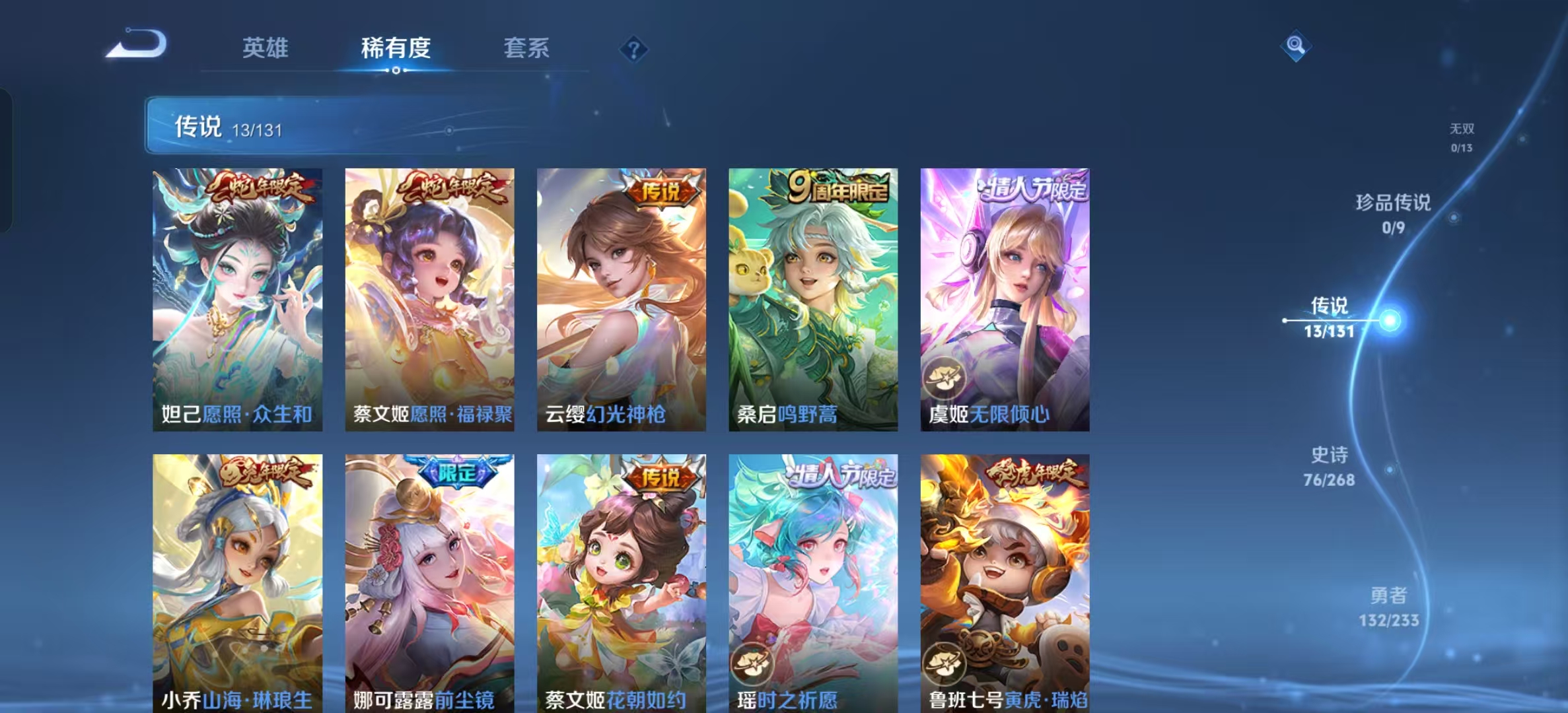 WZLX4222112王者荣耀账号详情图3