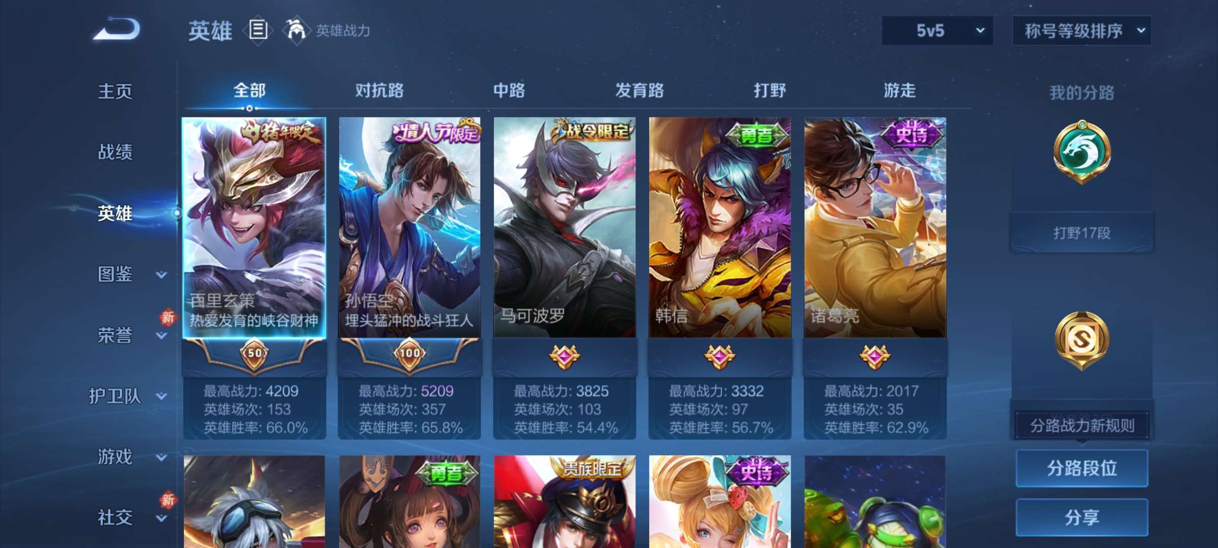 WZCMW4144739王者荣耀账号详情图4