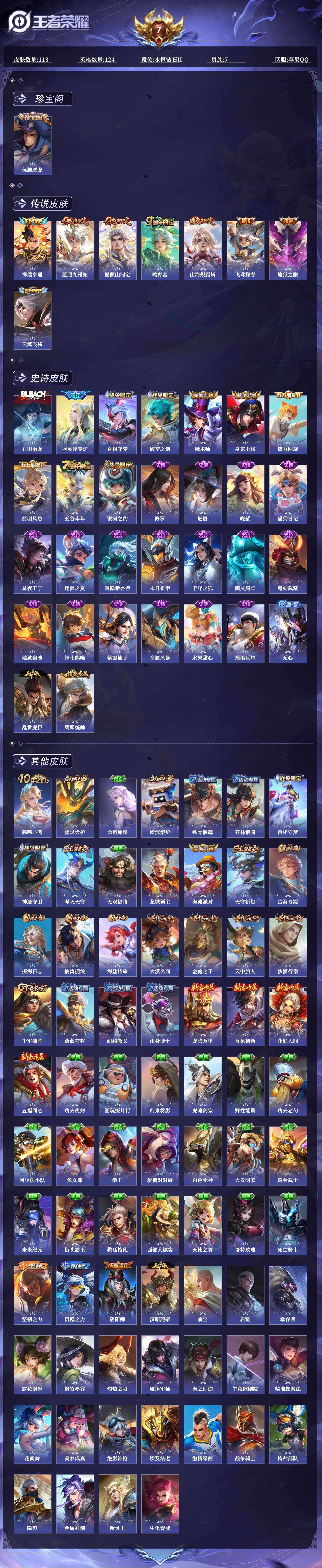 WZQM468224王者荣耀账号详情图12