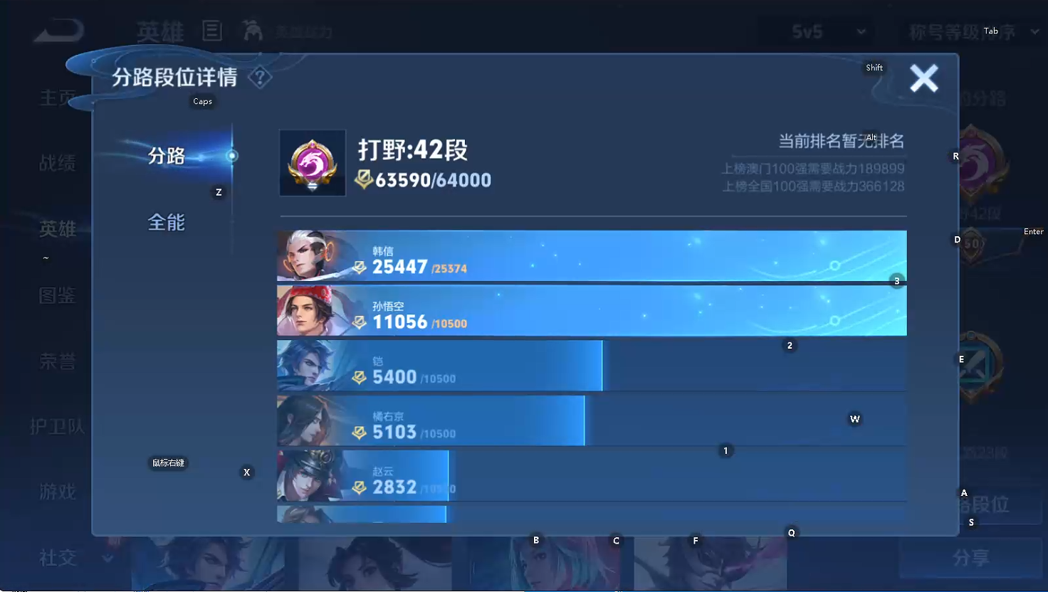 WZQM468242王者荣耀账号详情图8