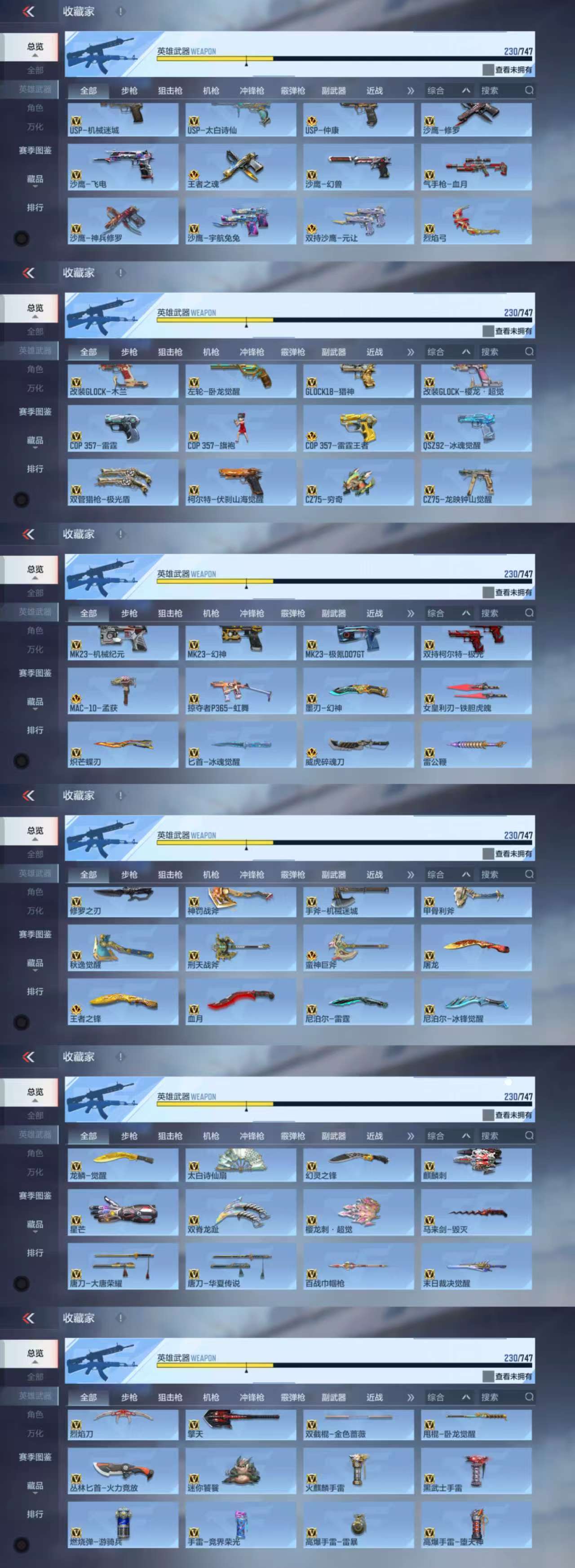 CFMCW45253枪战王者账号详情图5