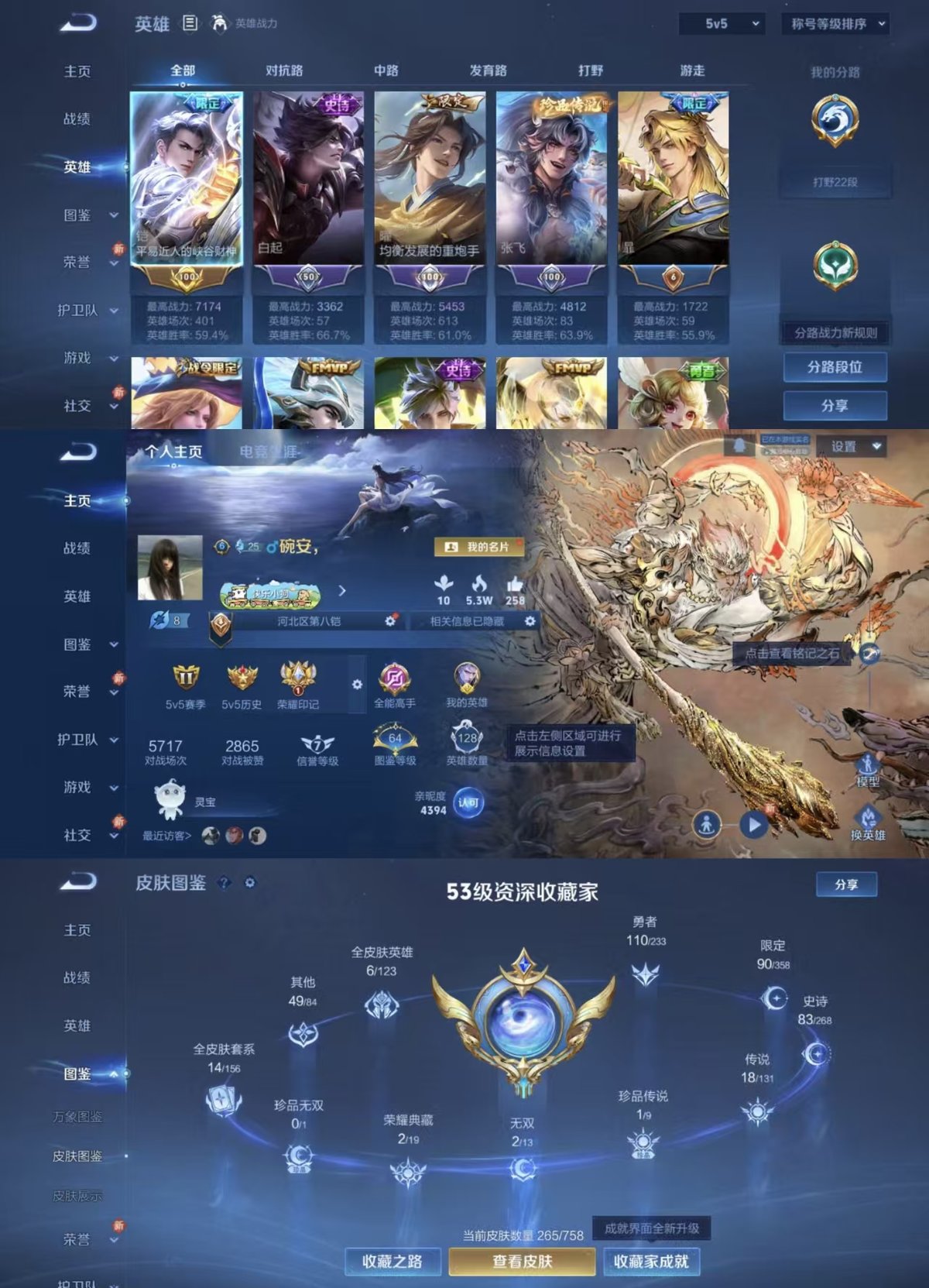 WZQM471191王者荣耀账号详情图9