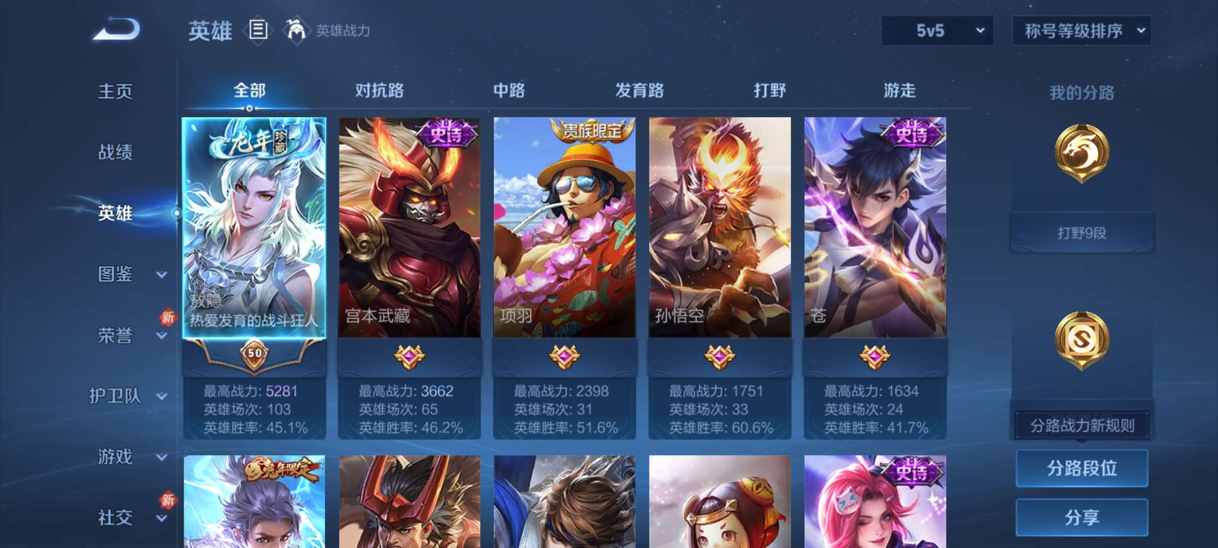 WZCMW4144759王者荣耀账号详情图6