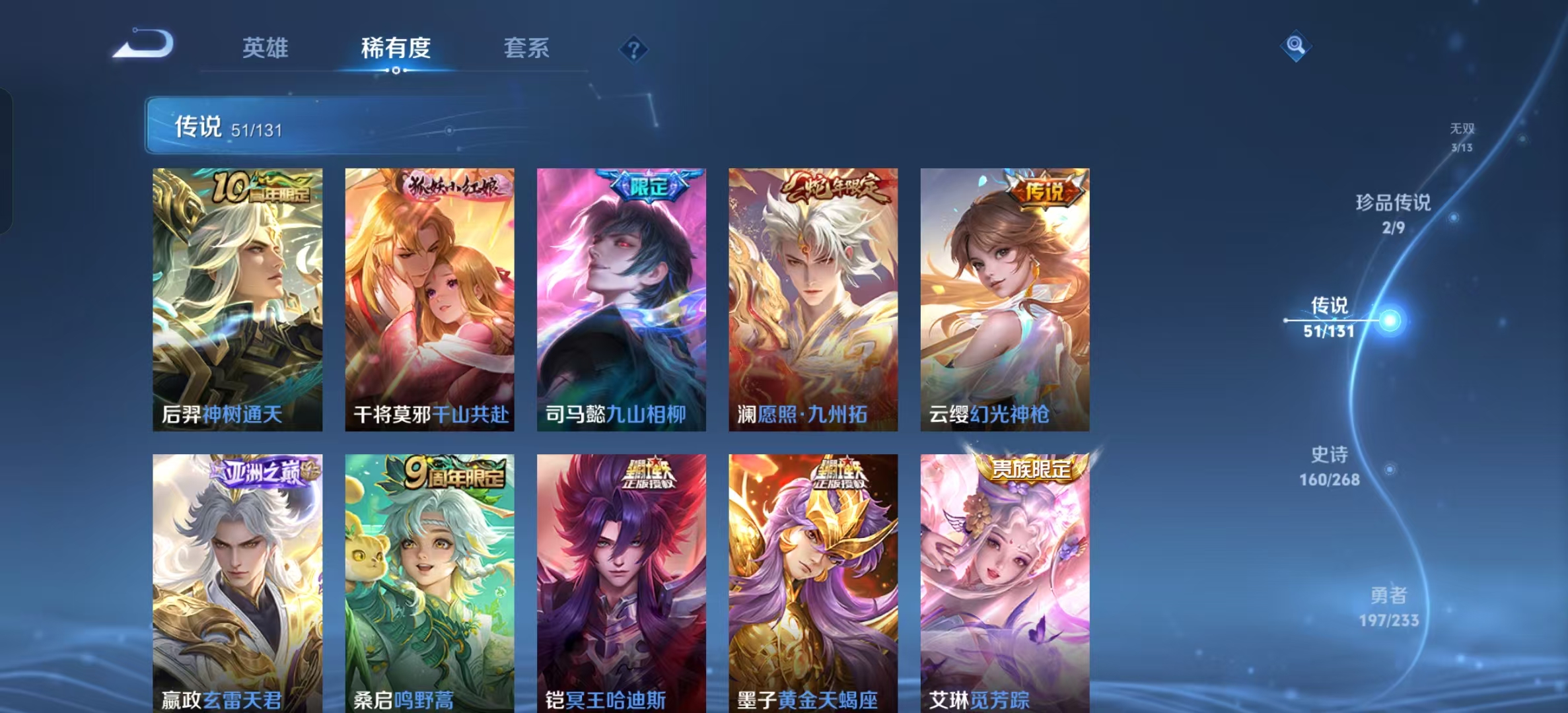 WZLX4222090王者荣耀账号详情图10