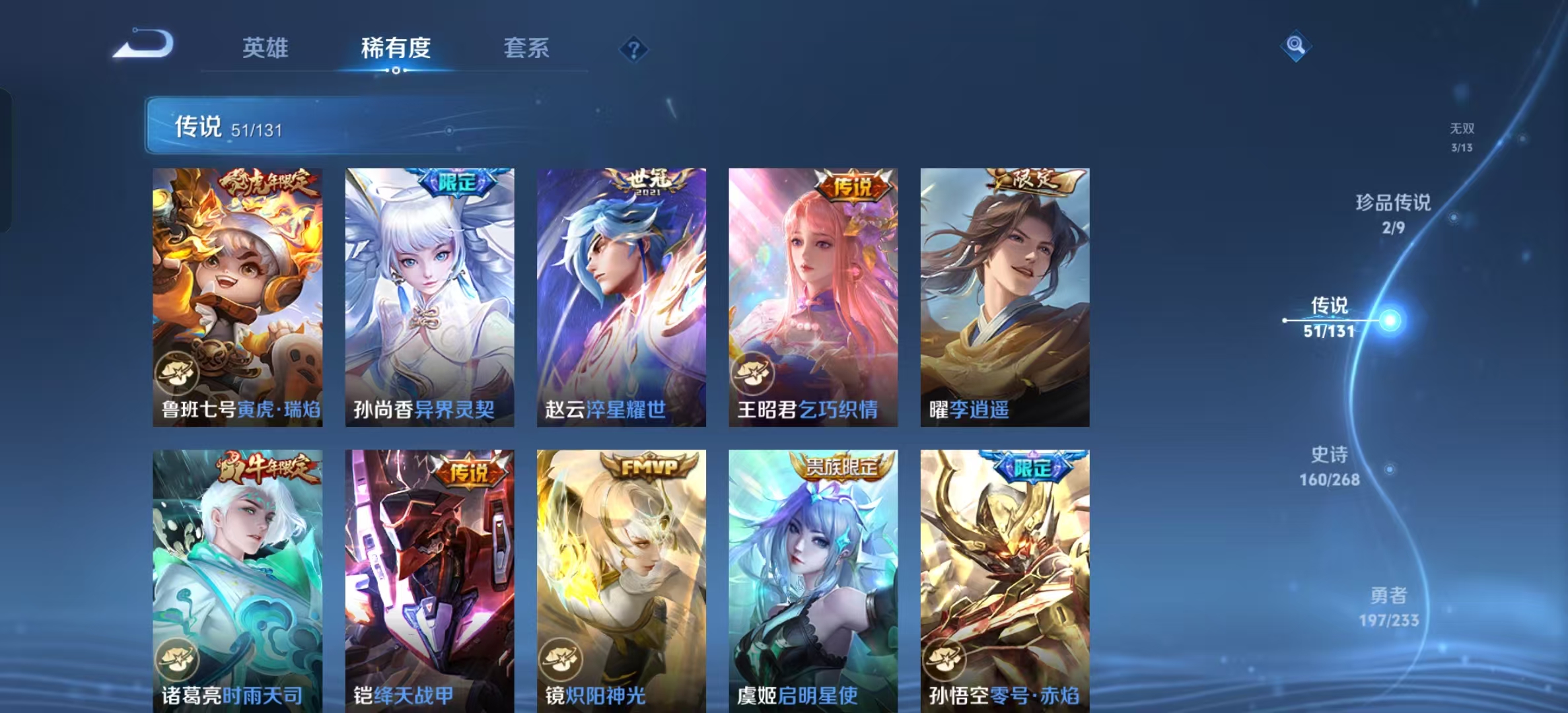 WZLX4222090王者荣耀账号详情图12