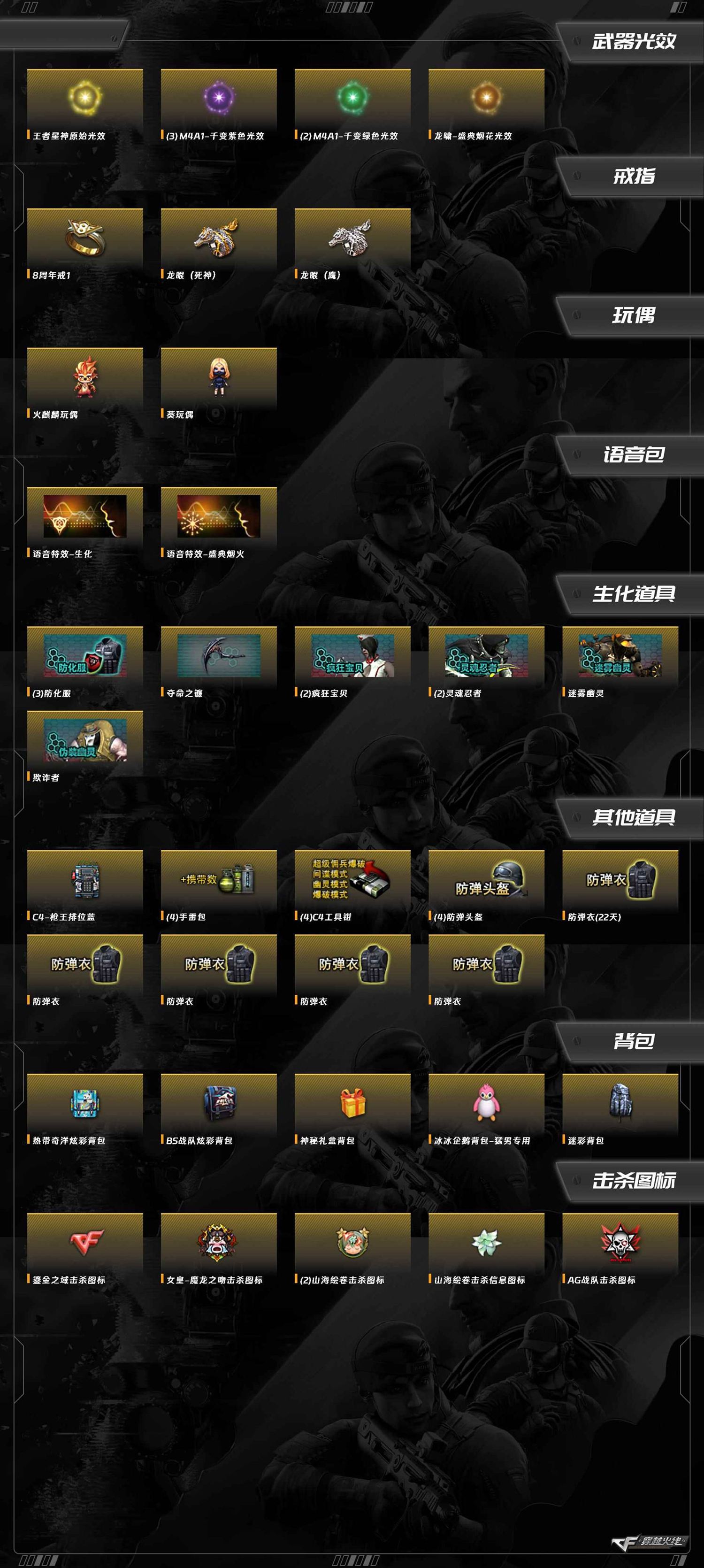 CFCMW414174穿越火线账号详情图10