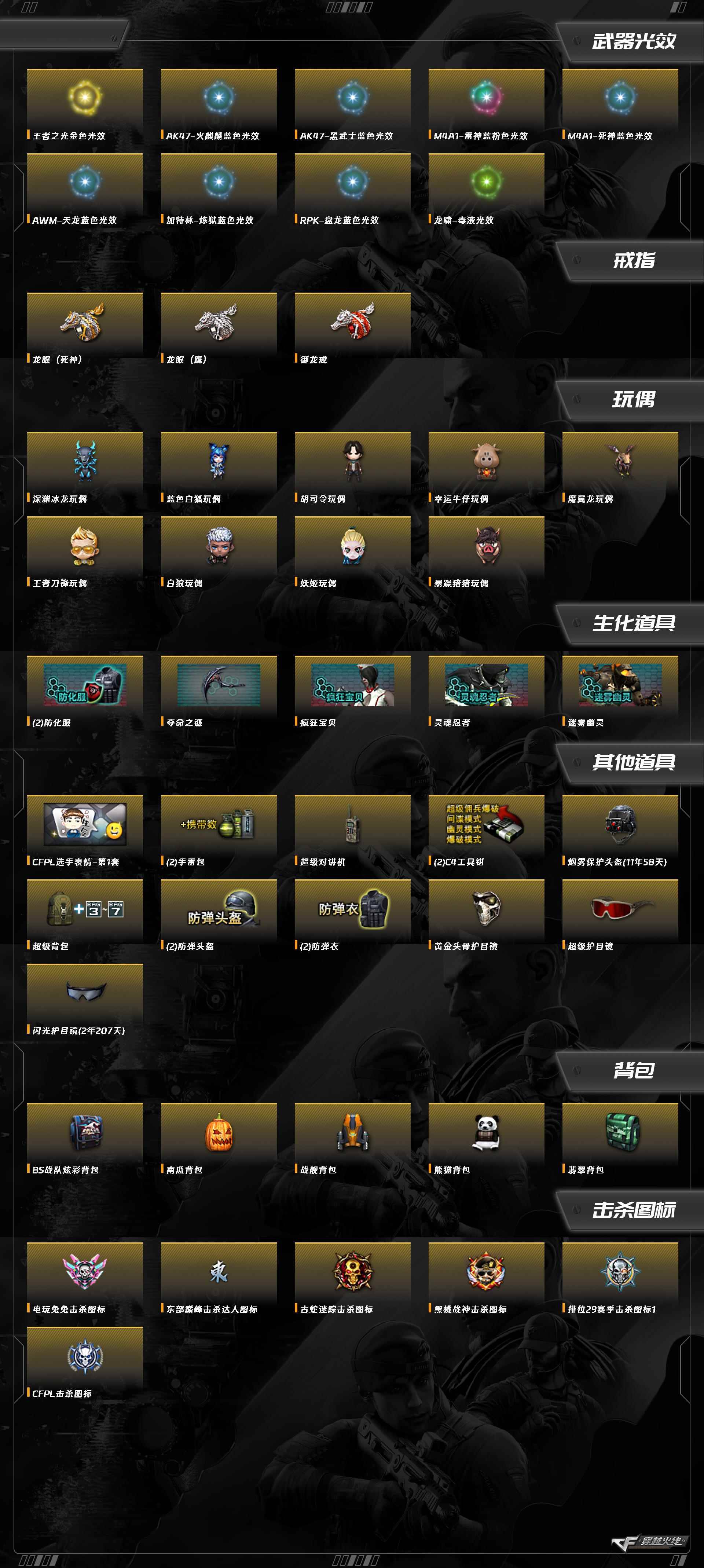 CFCMW430768穿越火线账号详情图3