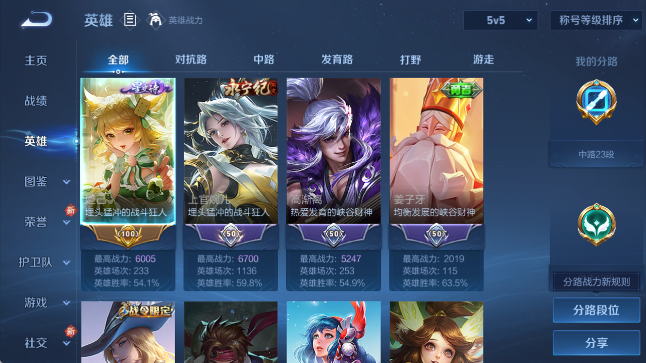 WZCMW4141112王者荣耀账号详情图4