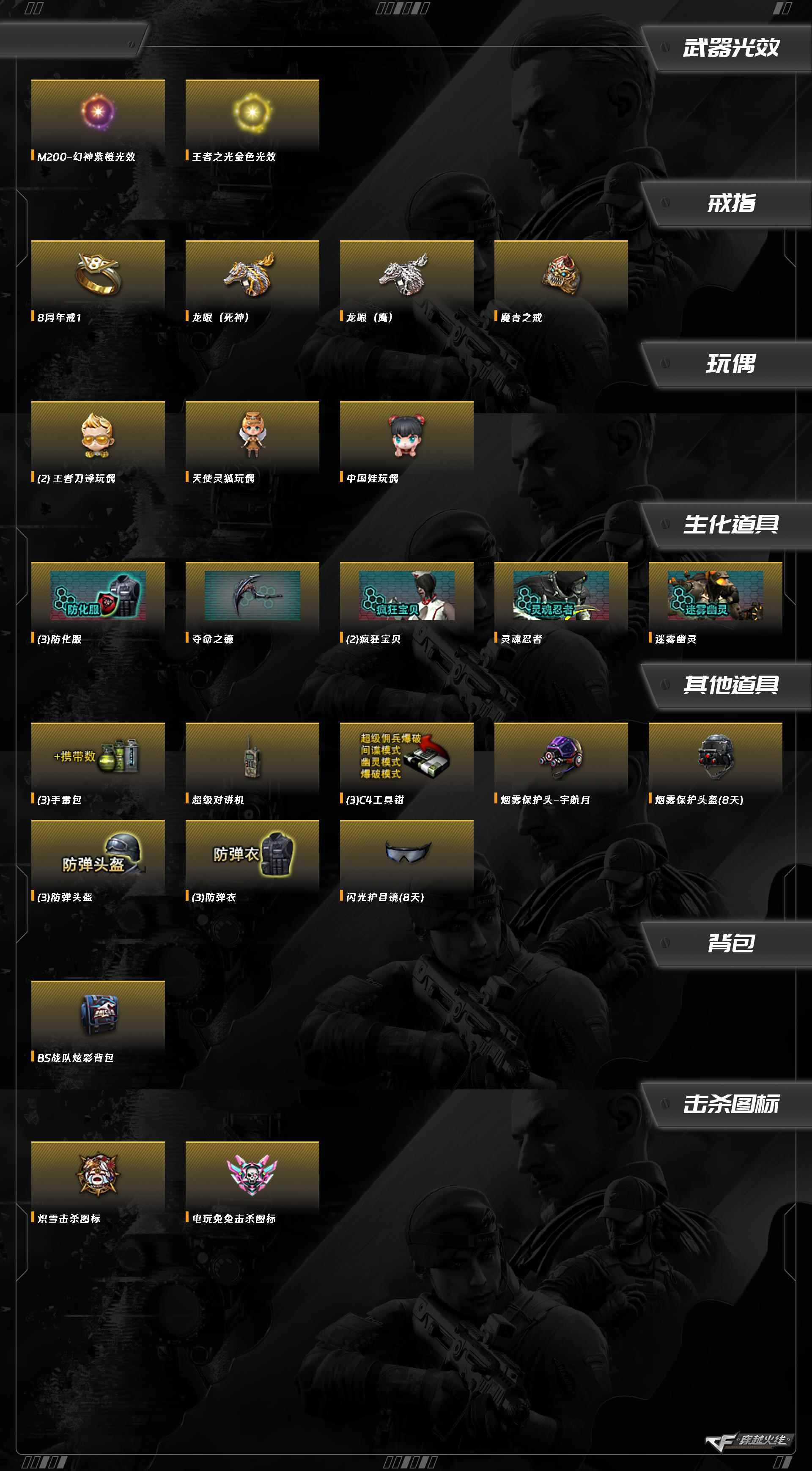 CFCMW416518穿越火线账号详情图7