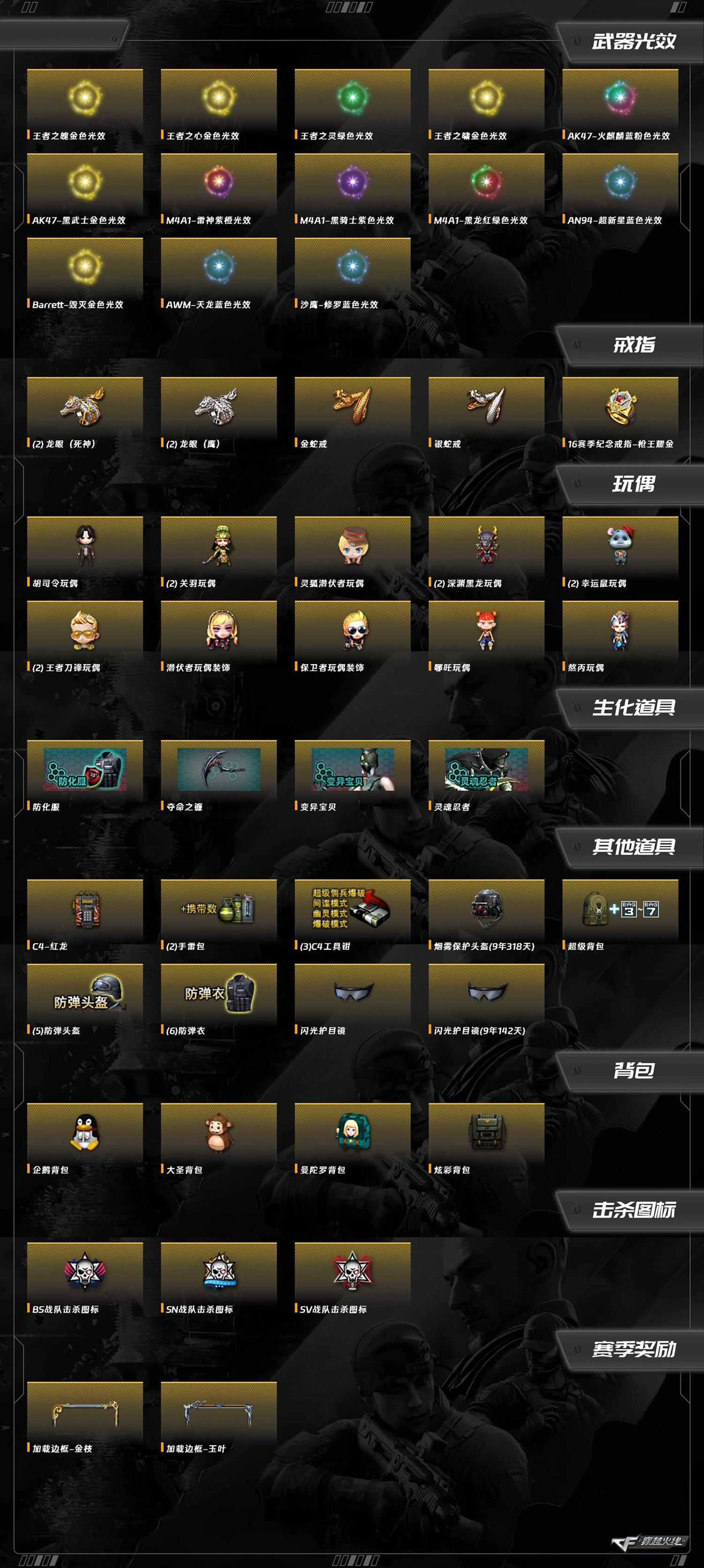 CFCMW415713穿越火线账号详情图8