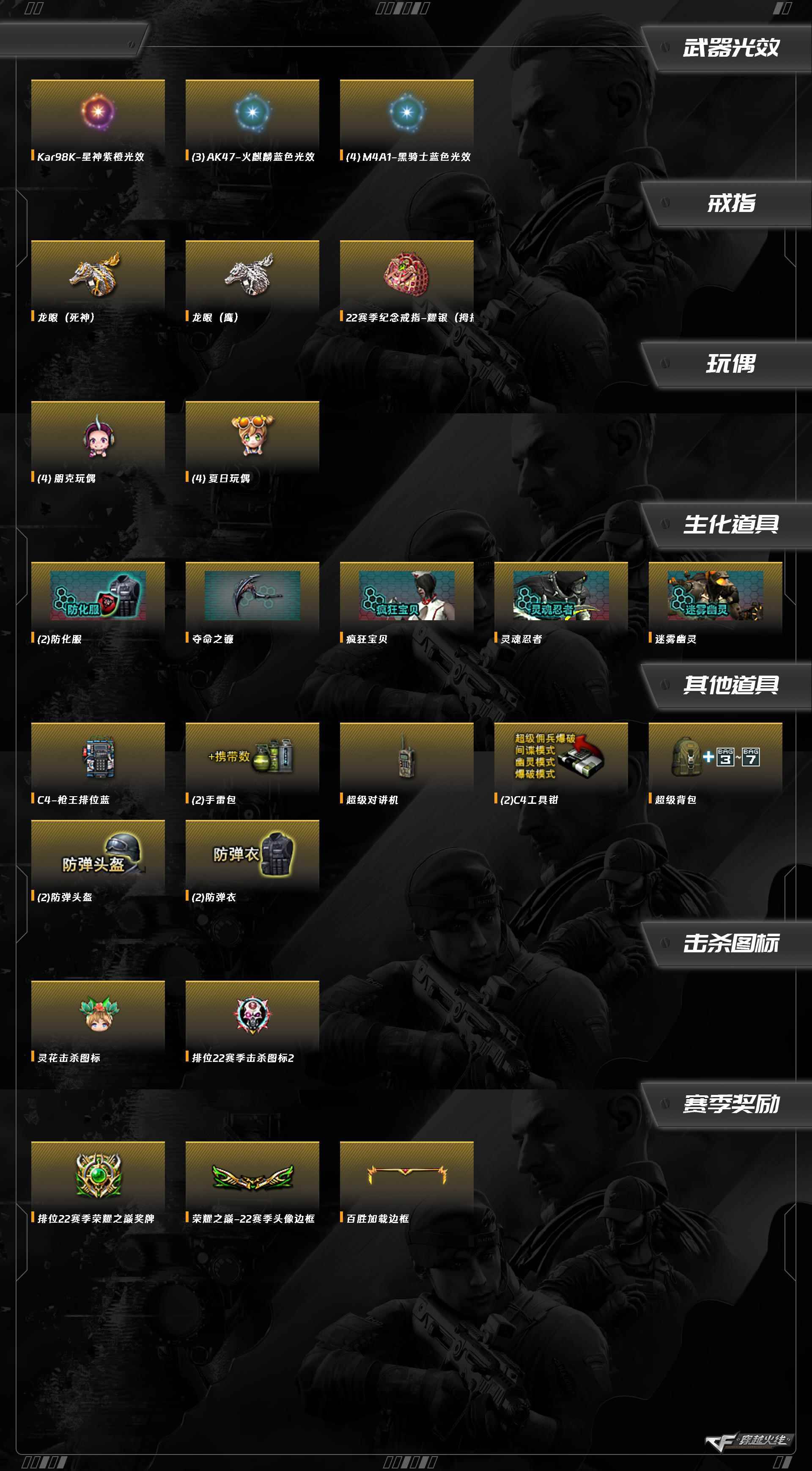 CFCMW416554穿越火线账号详情图3