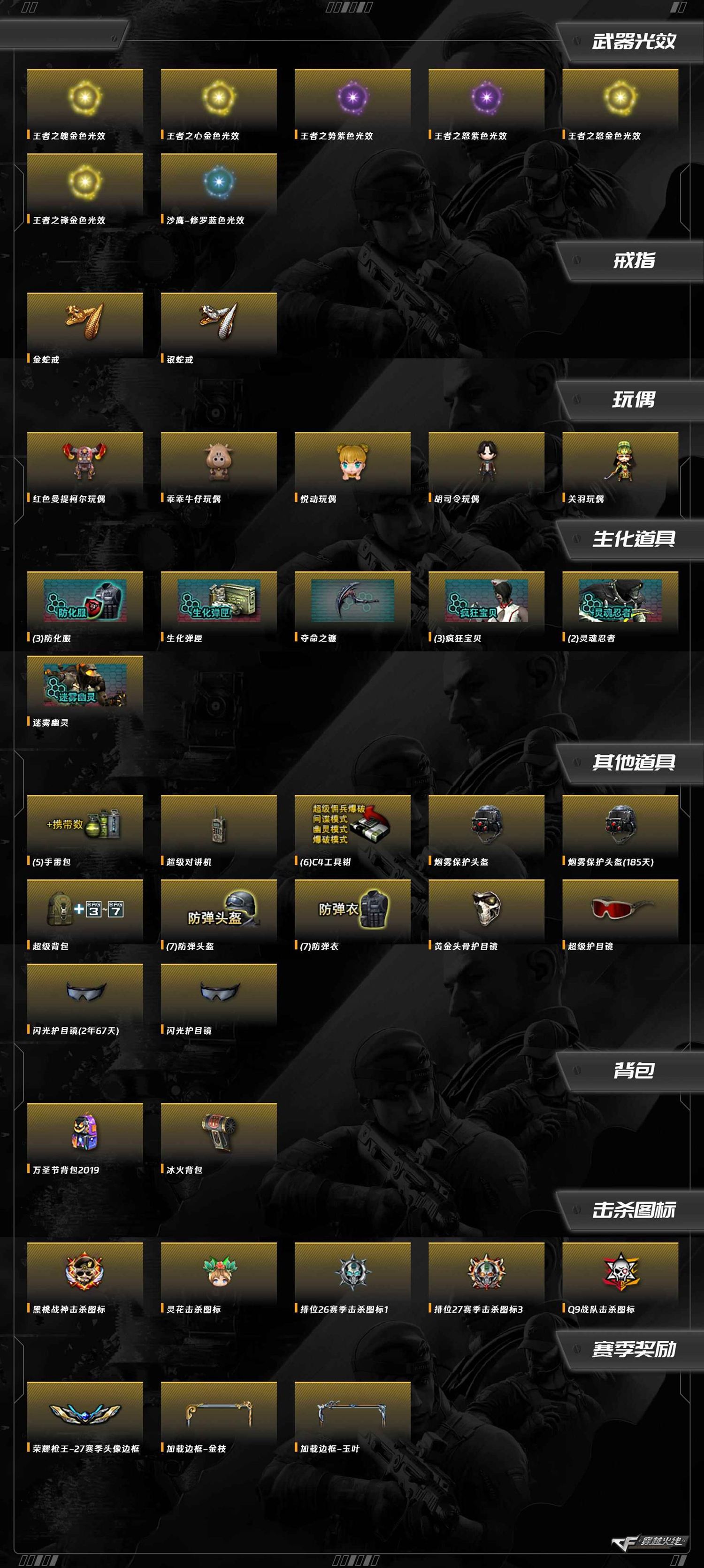 CFCMW416701穿越火线账号详情图9