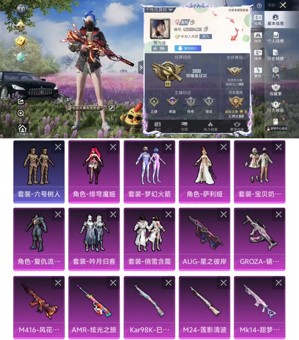 HPCMW444569和平精英账号详情图4