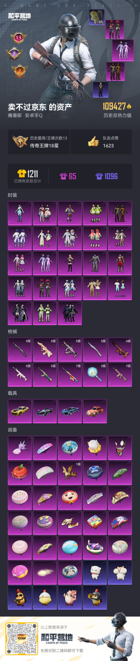 HPQM470022和平精英账号详情图5