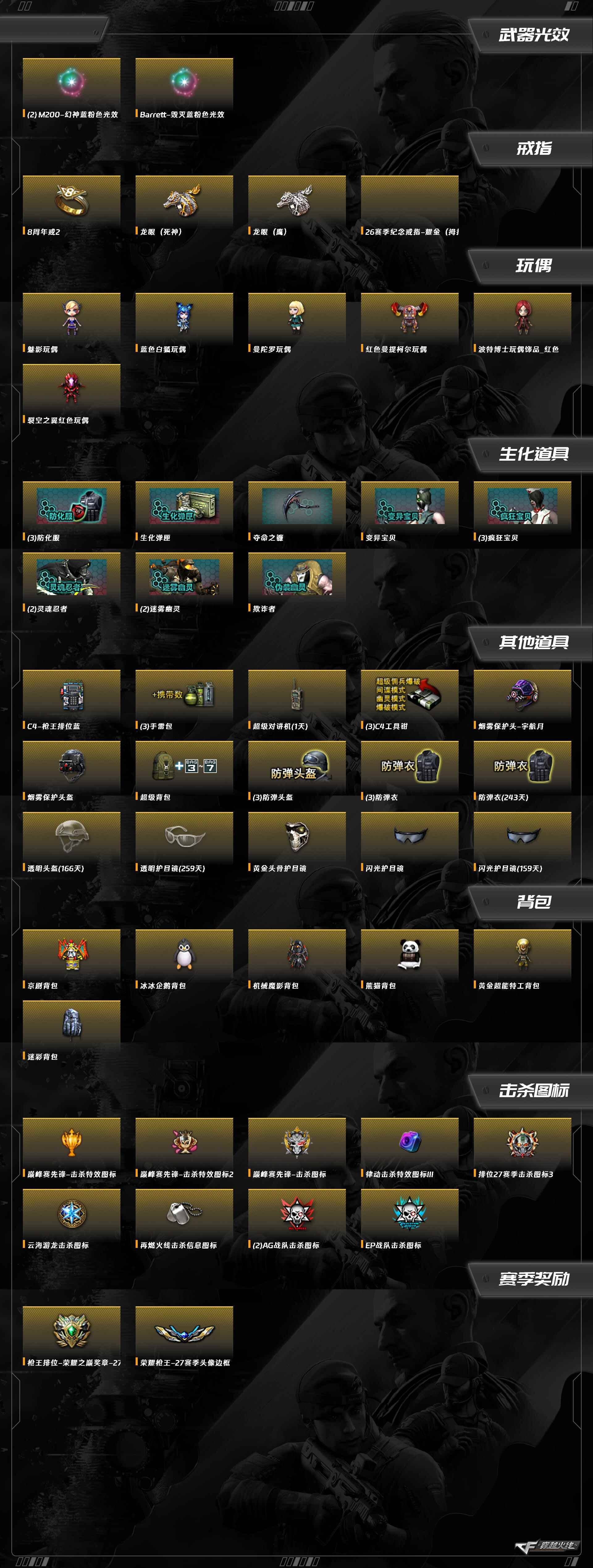 CFQM417386穿越火线账号详情图10