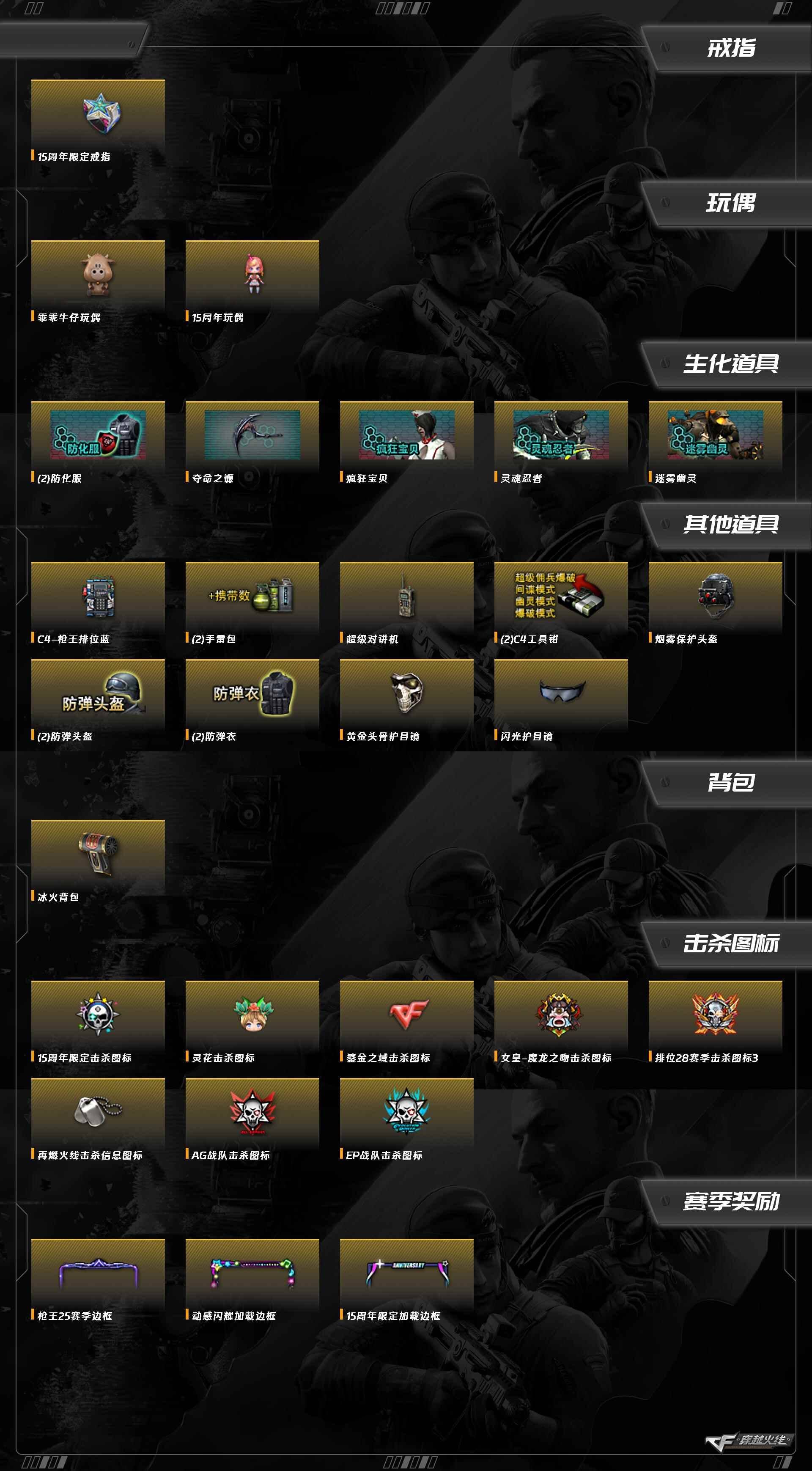 CFQM417394穿越火线账号详情图9