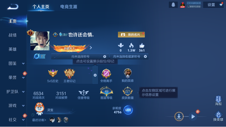 WZQM4140352王者荣耀账号详情图4