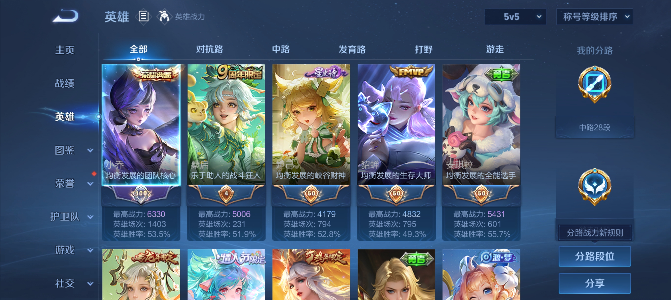 WZLX4326415王者荣耀账号详情图3