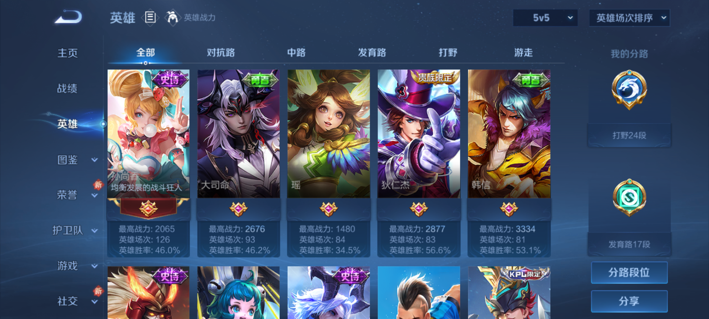 WZCMW4140682王者荣耀账号详情图6