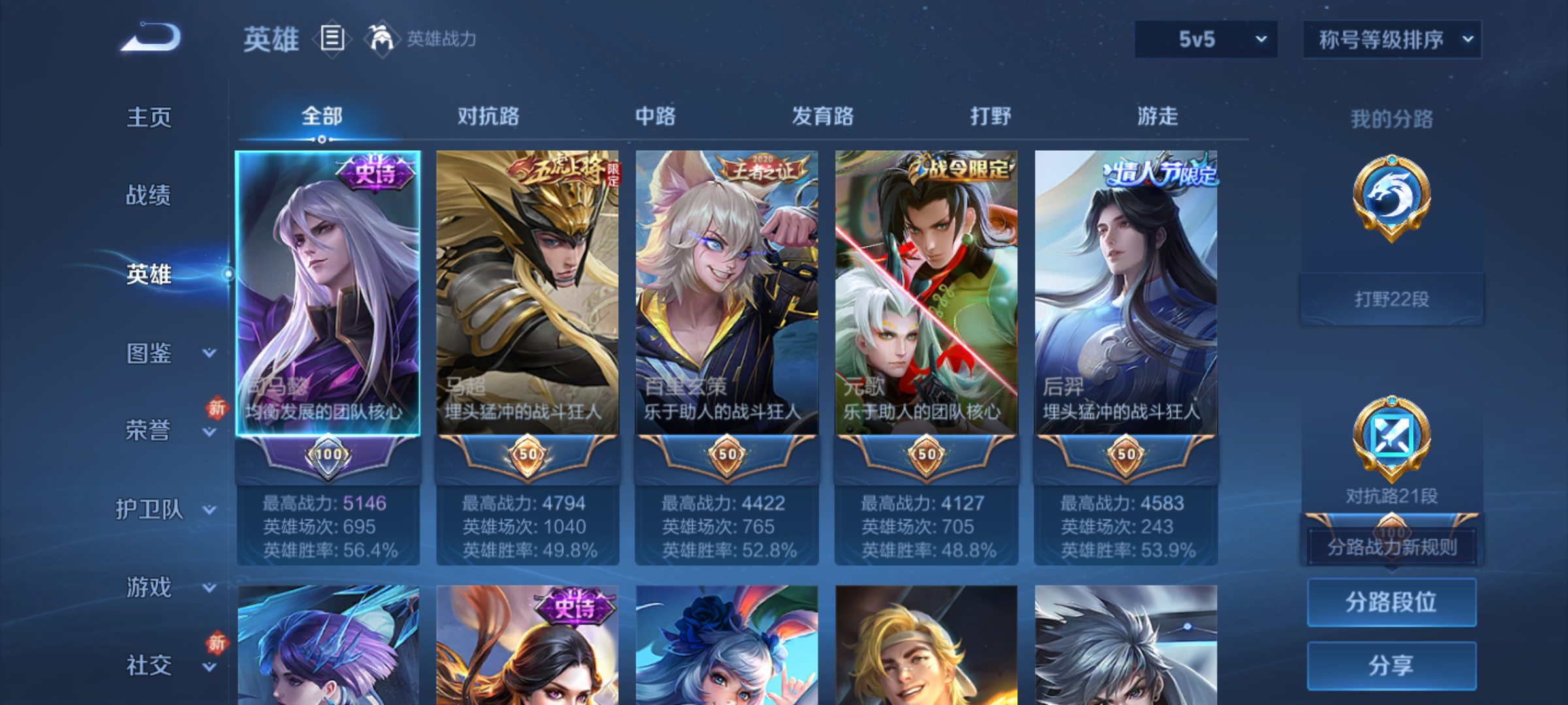 WZCMW4140683王者荣耀账号详情图4