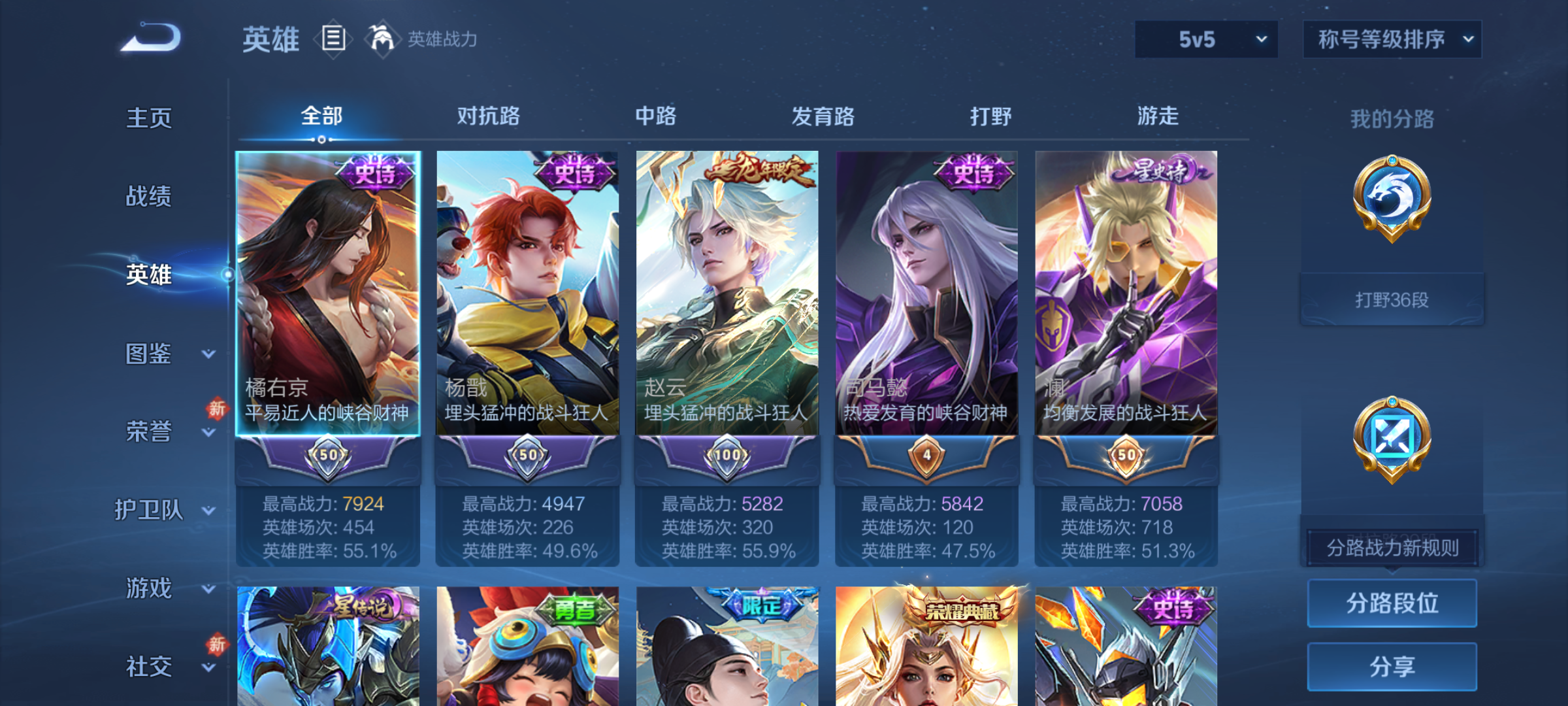 WZCMW4140684王者荣耀账号详情图5