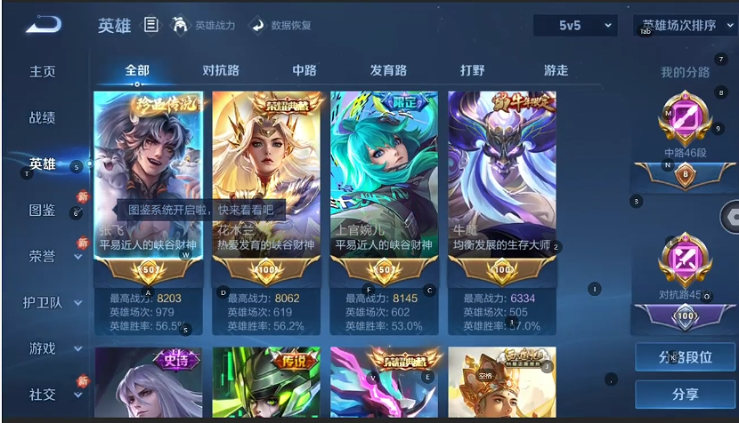 WZQM493600王者荣耀账号详情图5