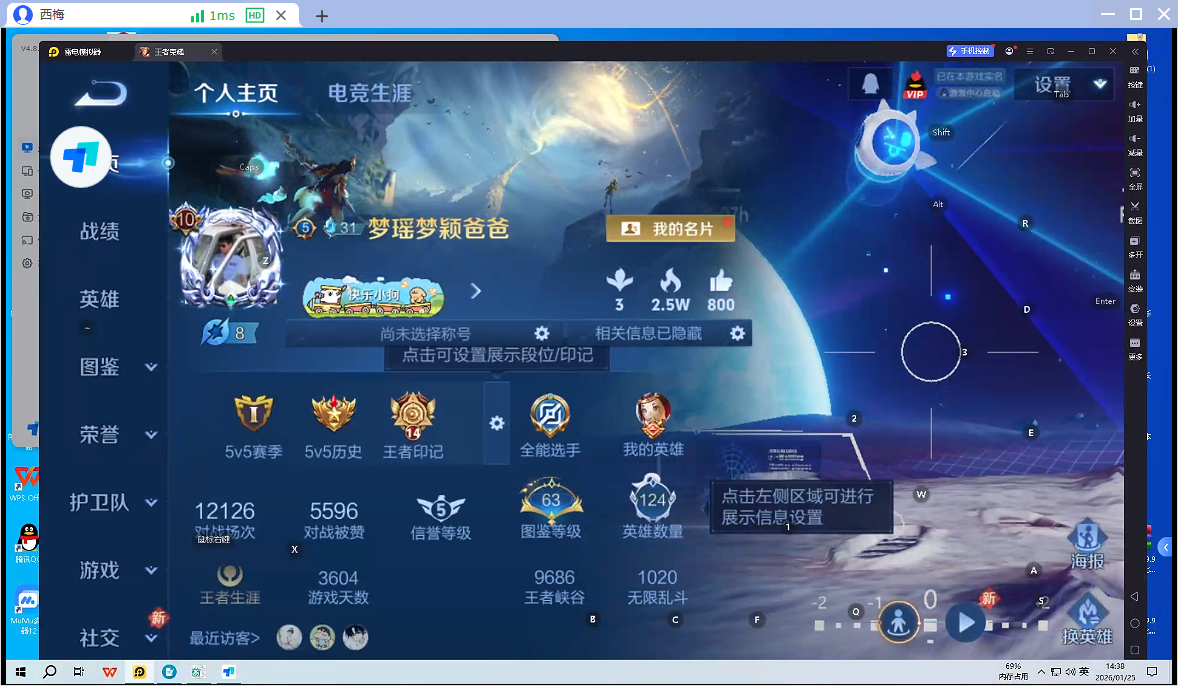 WZQM493640王者荣耀账号详情图8