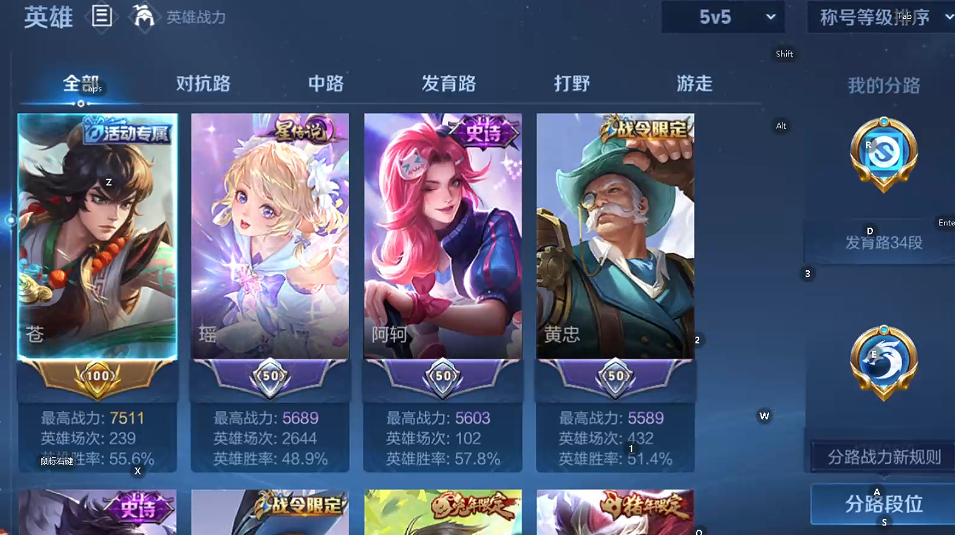 WZQM493626王者荣耀账号详情图7