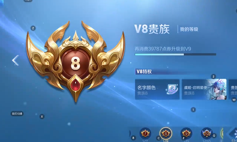 WZQM493626王者荣耀账号详情图3