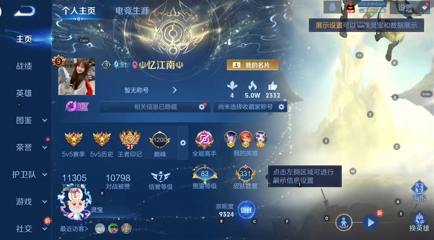 WZQM493624王者荣耀账号详情图10