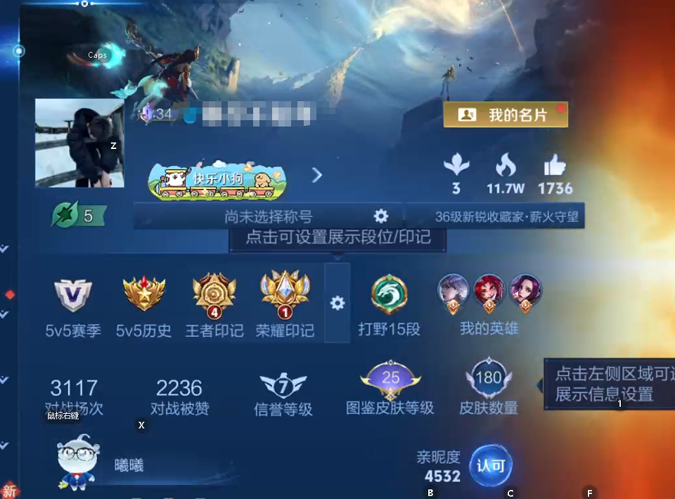 WZQM493984王者荣耀账号详情图7 WZQM493984王者荣耀账号详情图7