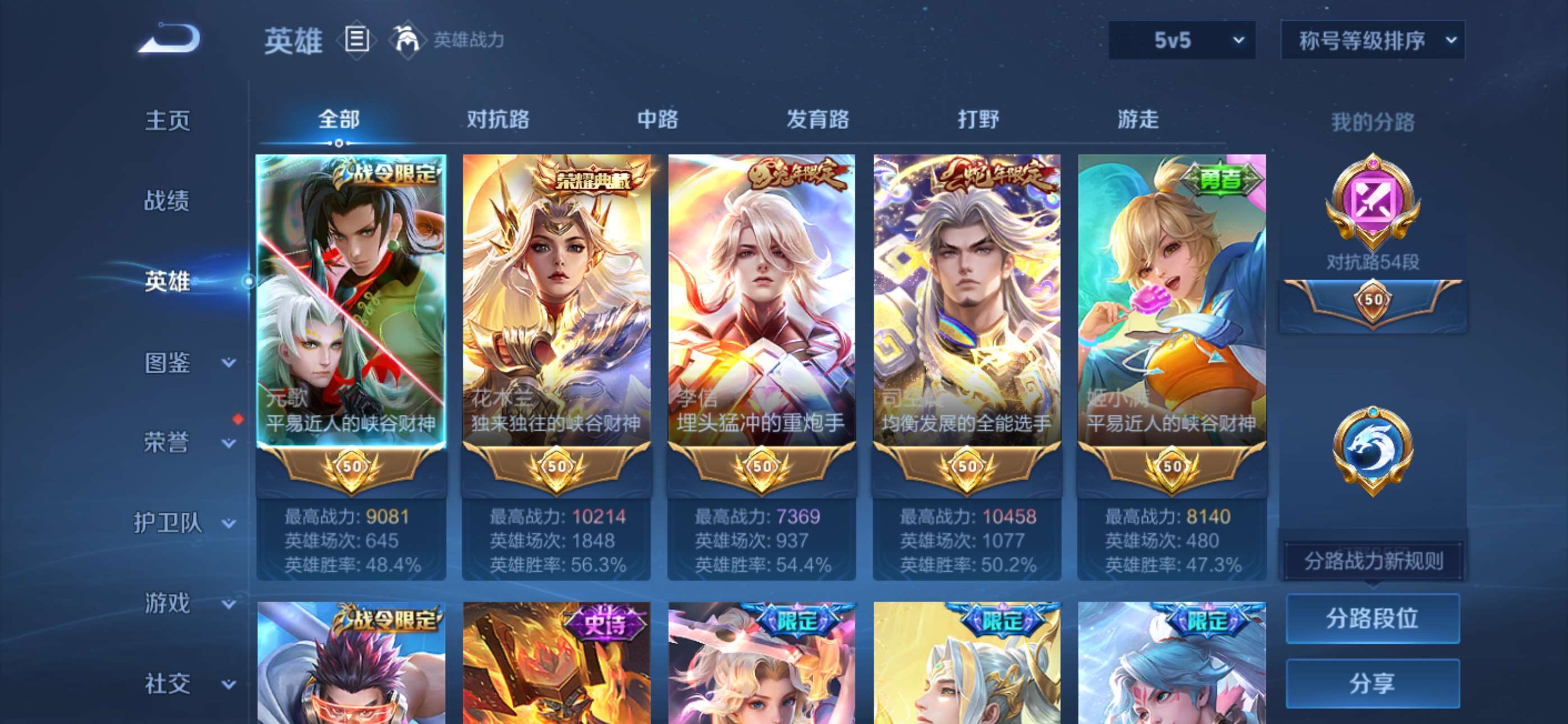 WZCMW4144828王者荣耀账号详情图2