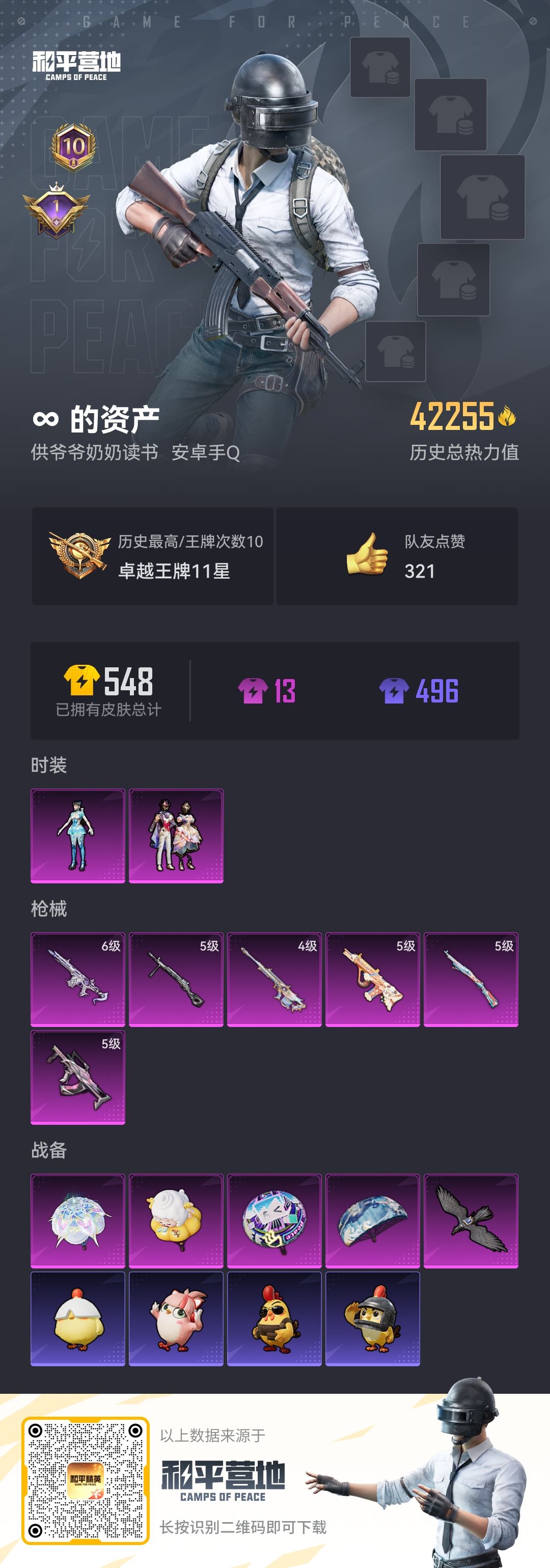 HPQM470592和平精英账号详情图3