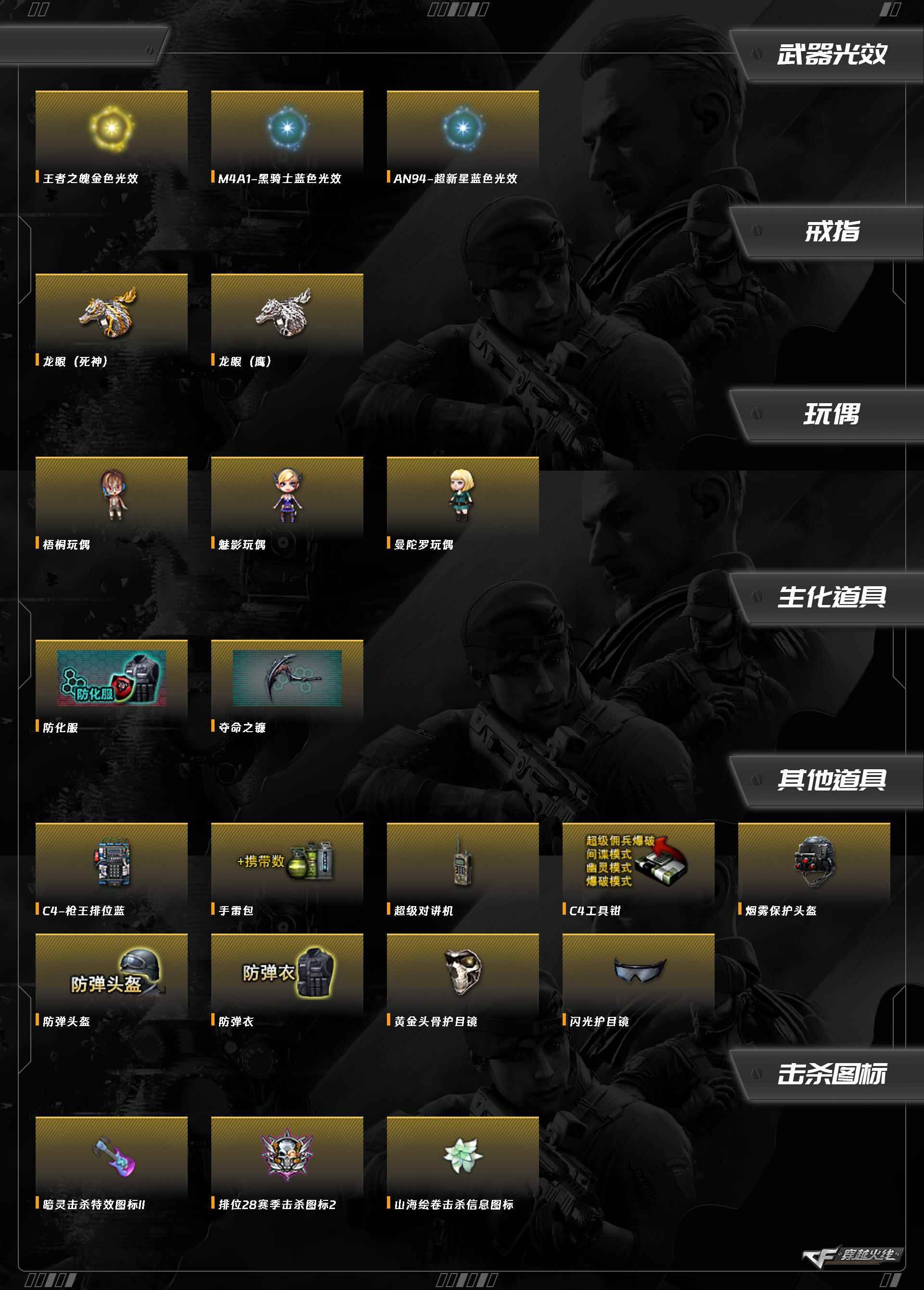 CFCMW424670穿越火线账号详情图3