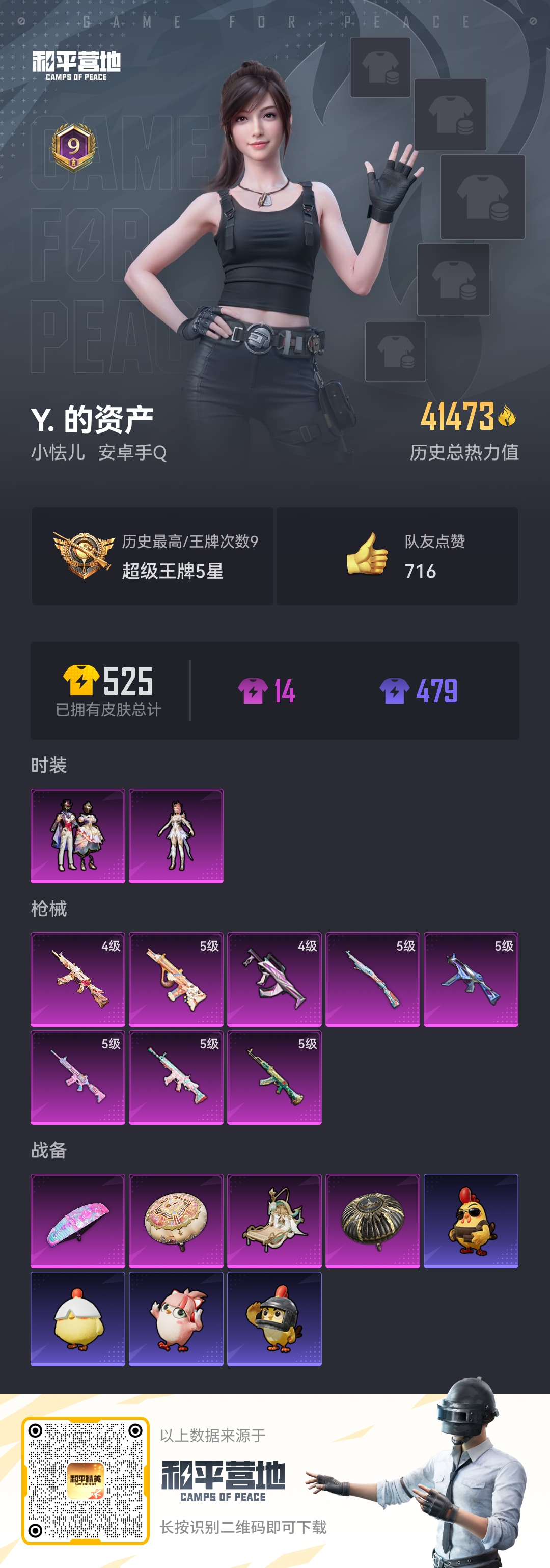 HPCMW471871和平精英账号详情图2