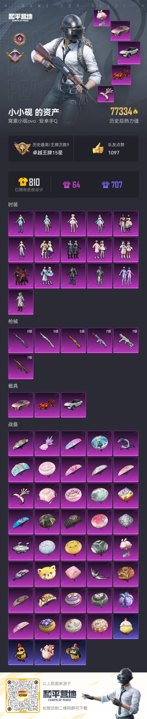 HPQM470755和平精英账号详情图5