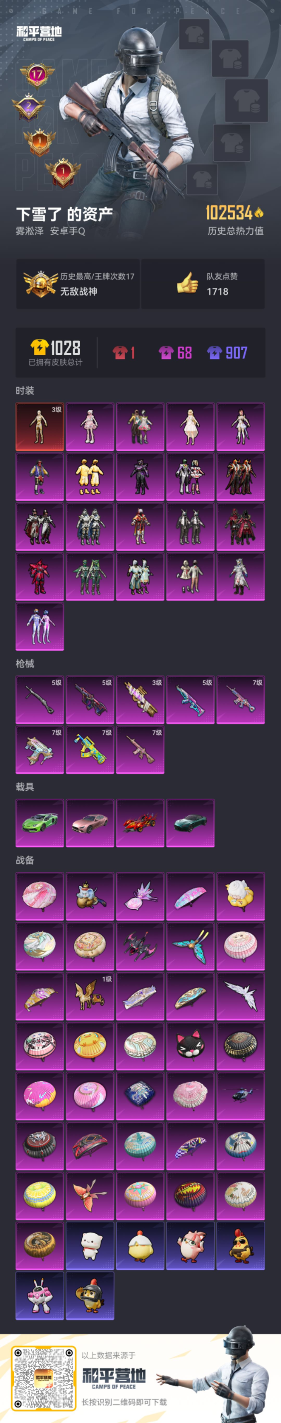 HPQM470757和平精英账号详情图5