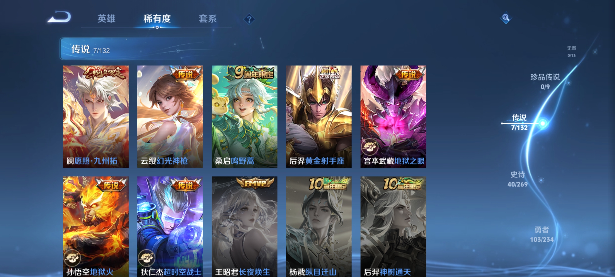 WZCMW4144860王者荣耀账号详情图8