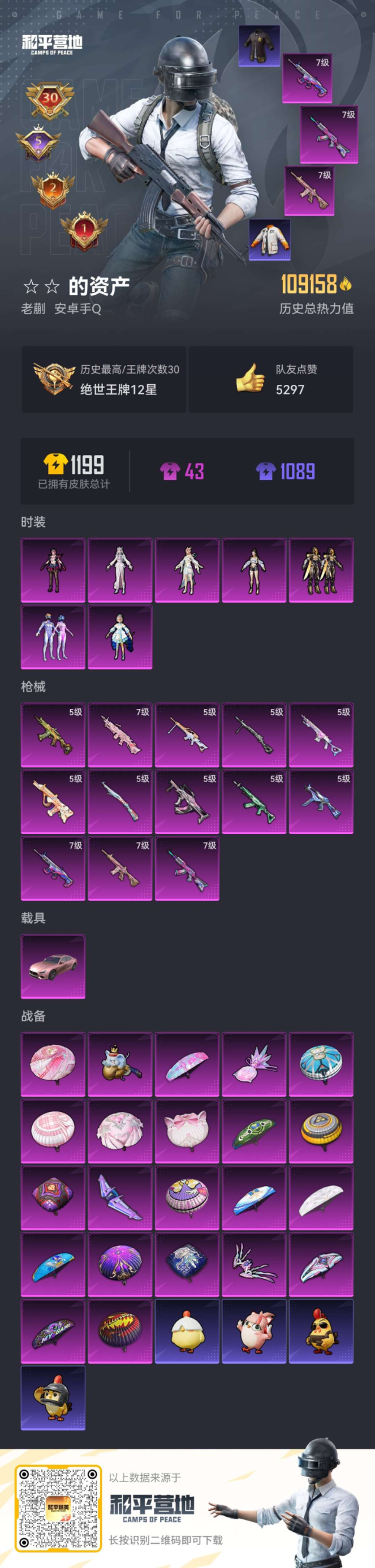 HPQM470812和平精英账号详情图4