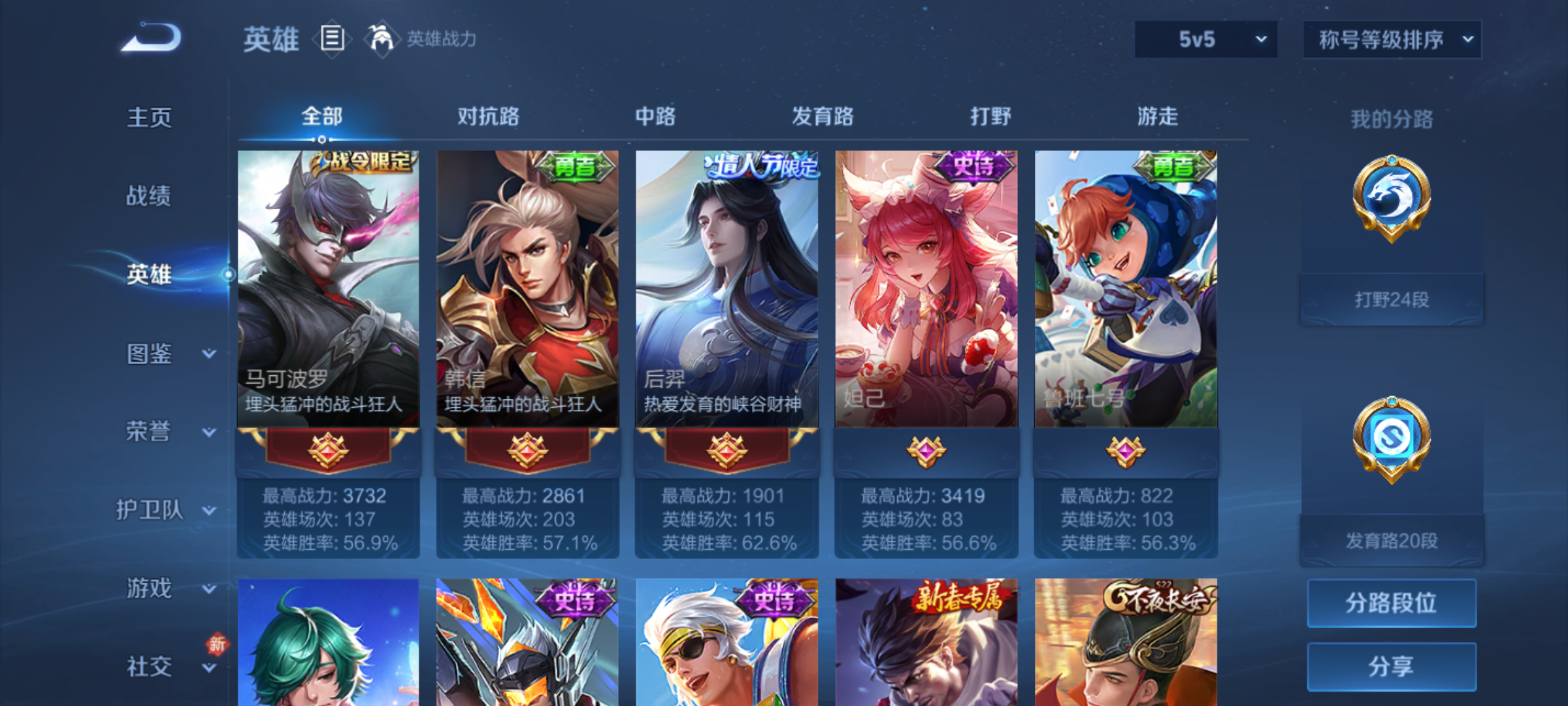 WZCMW4140762王者荣耀账号详情图6