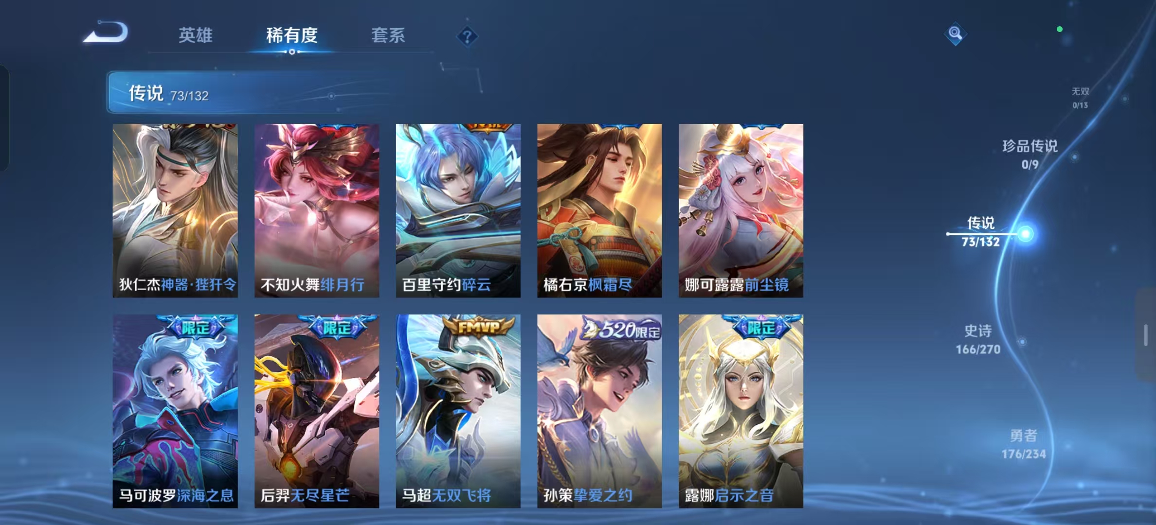 WZLX4222003王者荣耀账号详情图4